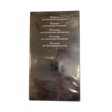 Royo Dark Tarot - Royo Dark Tarot deck back cover