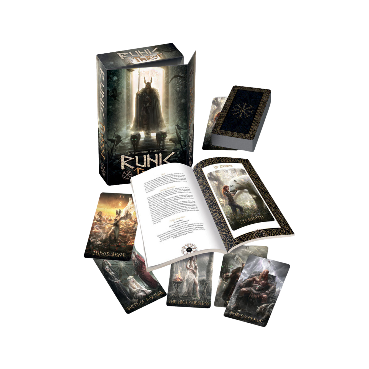 Runic Tarot Kit - Runic Tarot Kit Set