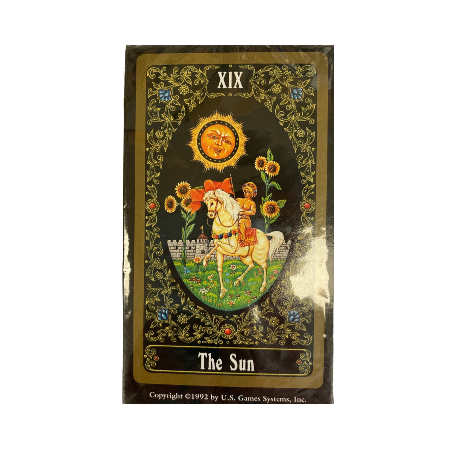 Russian Tarot of St Petersburg - Russian Tarot of St Petersburg deck back cover