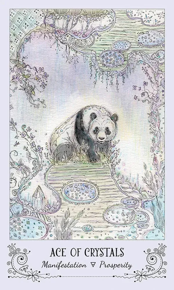 Spiritsong Tarot - Ace Crystals