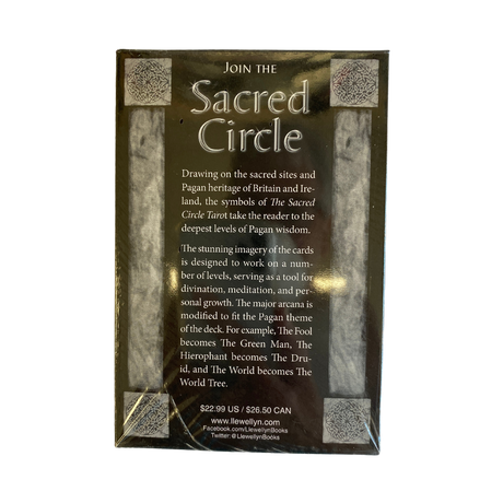 Sacred Circle Tarot - Sacred Circle Tarot deck back cover