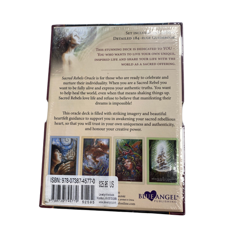 Sacred Rebels Oracle - Sacred Rebels Oracle deck back cover
