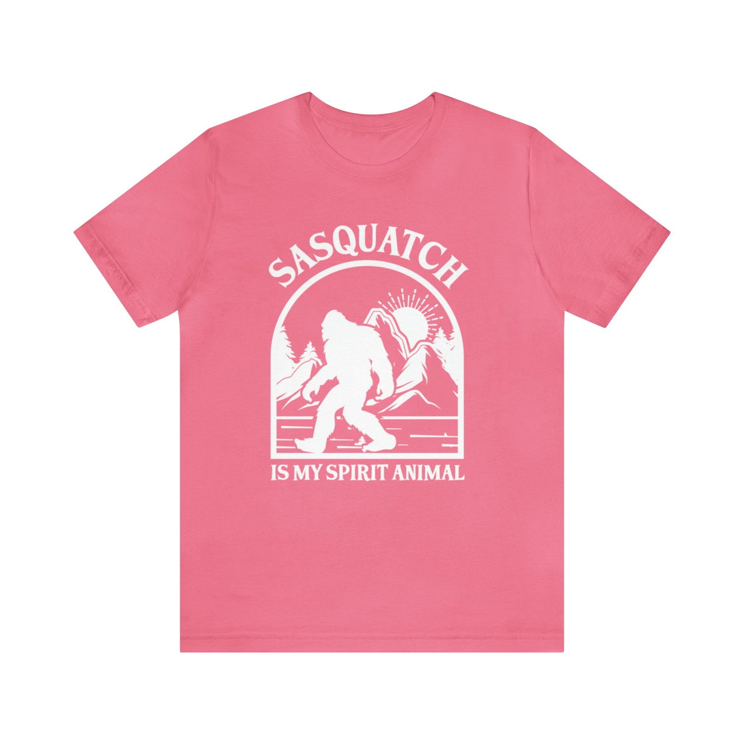 Sasquatch Is My Spirit Animal Short Sleeve Tee - 