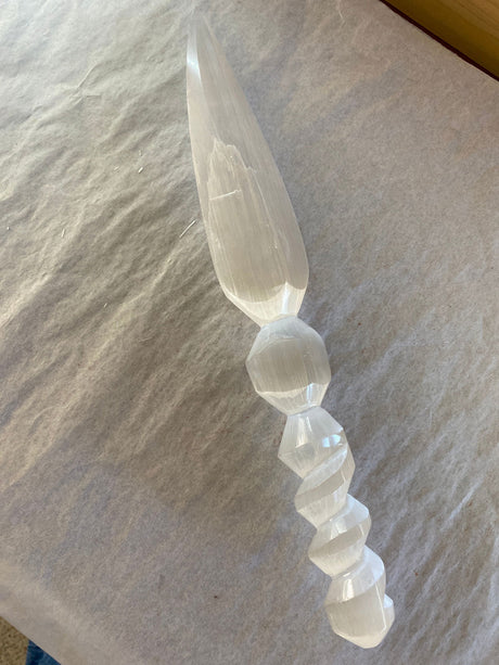 Selenite Athame - 