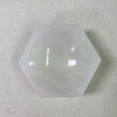 Selenite Hexagon Bowl - 