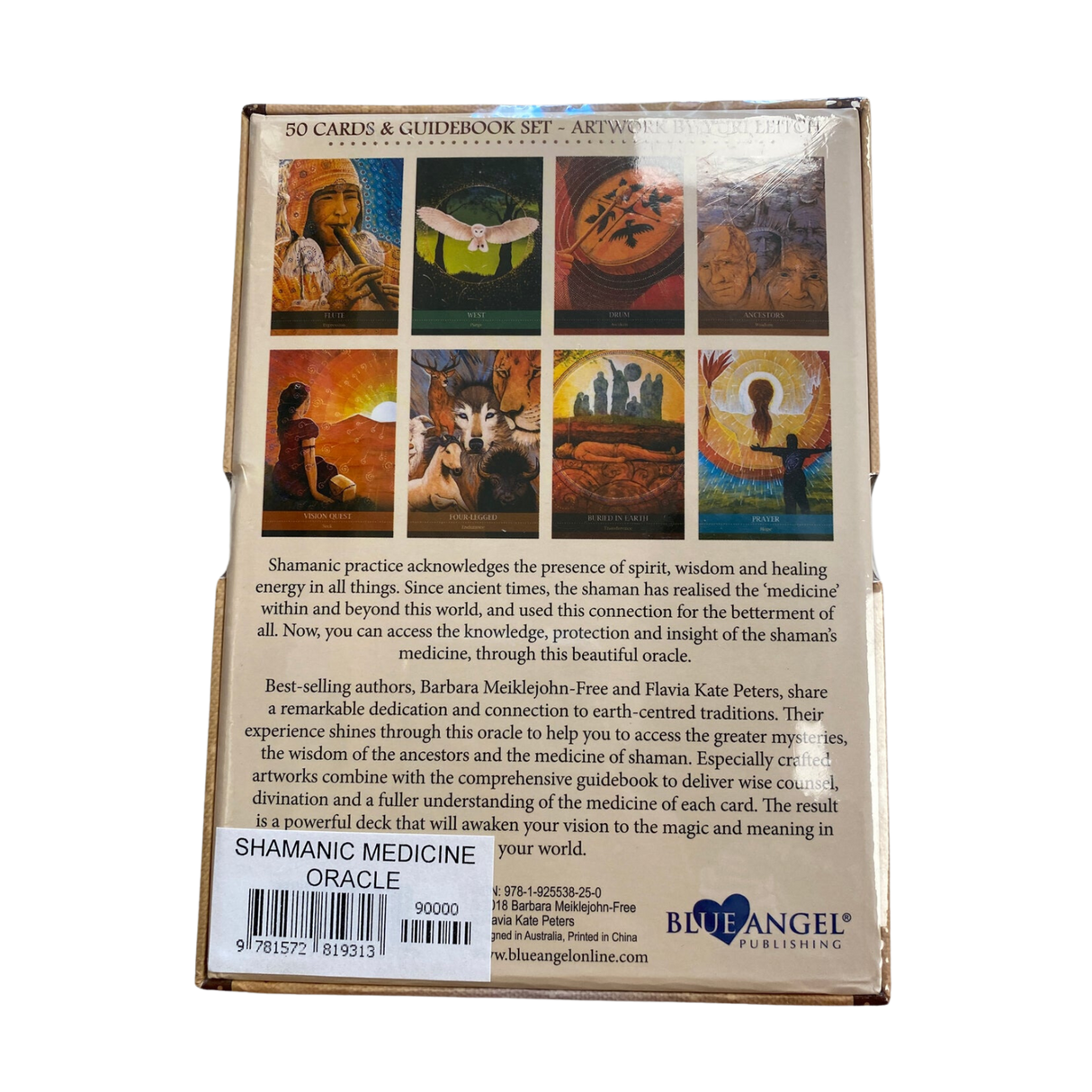 Shamanic Medicine Oracle Cards - Shamanic Medicine Oracle Cards back cover