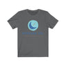 Shooting Star Short Sleeve Tee - Calm, balance, health shooting star. Bring inspiration and empowerment to your wardrobe with this Shooting Star t-shirt in asphalt color or give it as a fun gift. From merkabasolshop.com