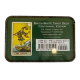 Smith Waite Tarot Tin - Smith Waite Tarot Tin back cover