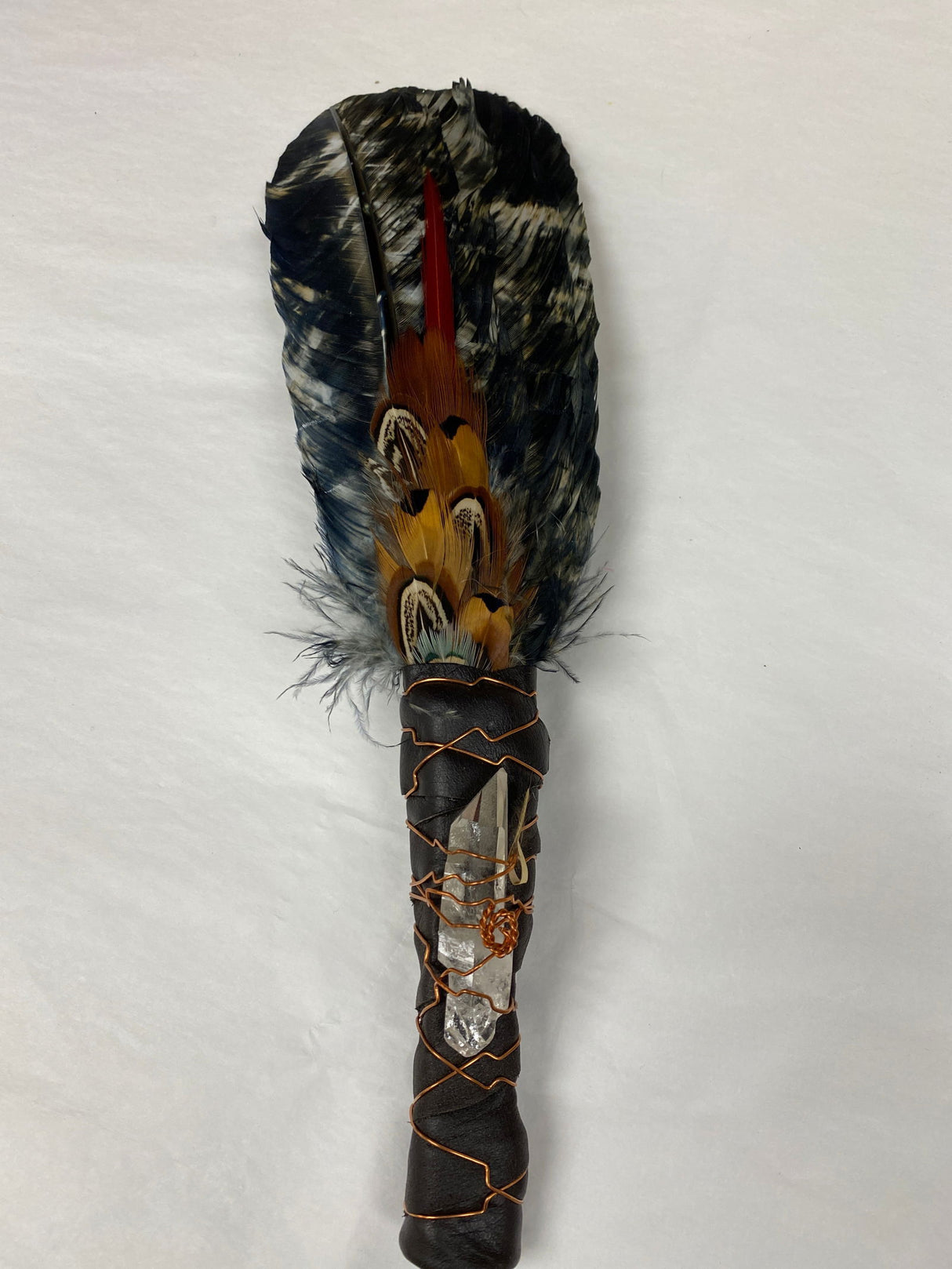 Smudge Fan 3 Feather Black - 