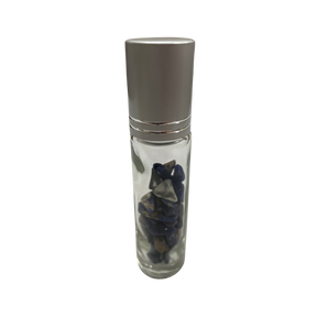 Sodalite Crystal Chip Oil Roller Bottle - #original_alt_text#