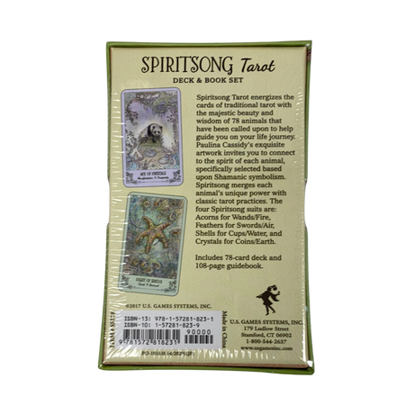 Spiritsong Tarot - Back Cover