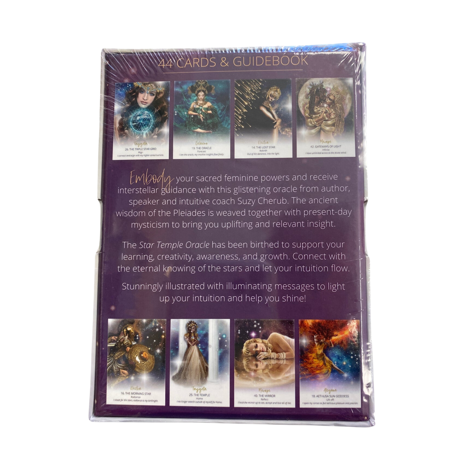 Star Temple Oracle Deck - Star Temple Oracle Deck back cover