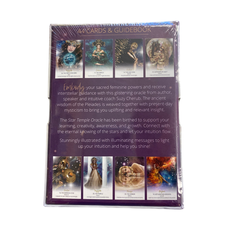 Star Temple Oracle Deck - Star Temple Oracle Deck back cover