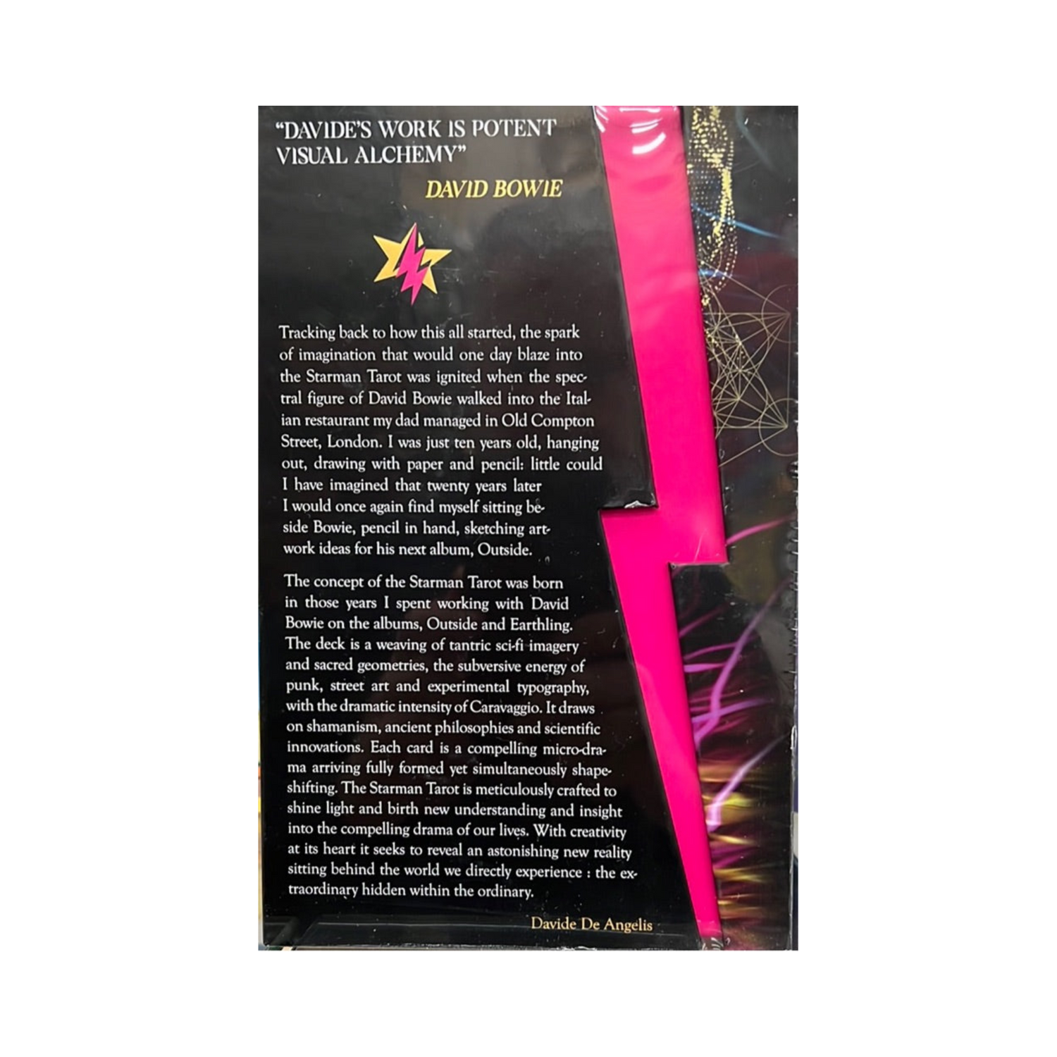 Starman Tarot Deck Set - Starman Tarot Deck Set back cover