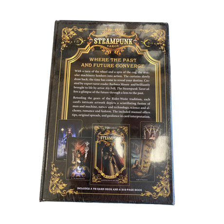 Steampunk Tarot - Steampunk Tarot deck back cover