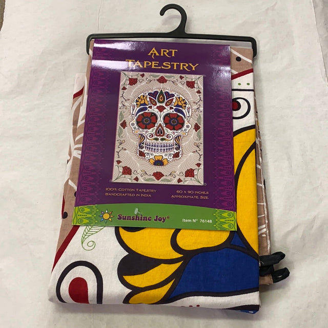 Sugar Skull Tapestry - 