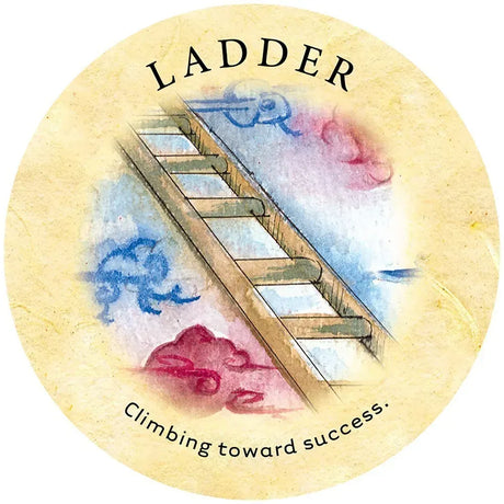 Tea Leaf Fortune Oracle Cards - Ladder