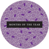 Tea Leaf Fortune Oracle Cards - Months of the Year