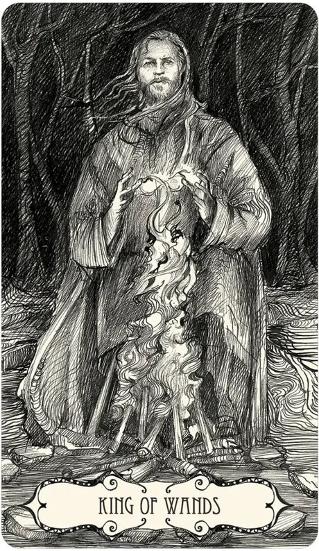 Tarot of the Abyss - King of Wands