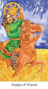 Tarot of the Golden Wheel - Knight of Wheels