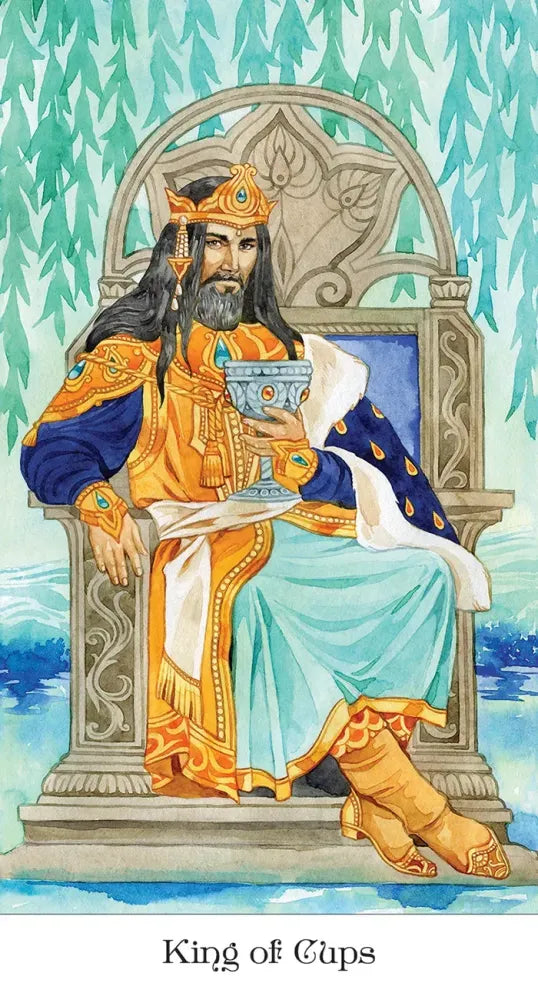 Tarot of the Golden Wheel - King of Cups
