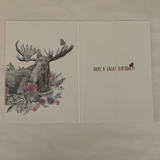 Take Time Moose Greeting Cards - 