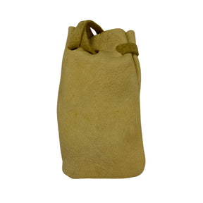 Tan Leather Pouch sm - Tan Leather Pouch sm