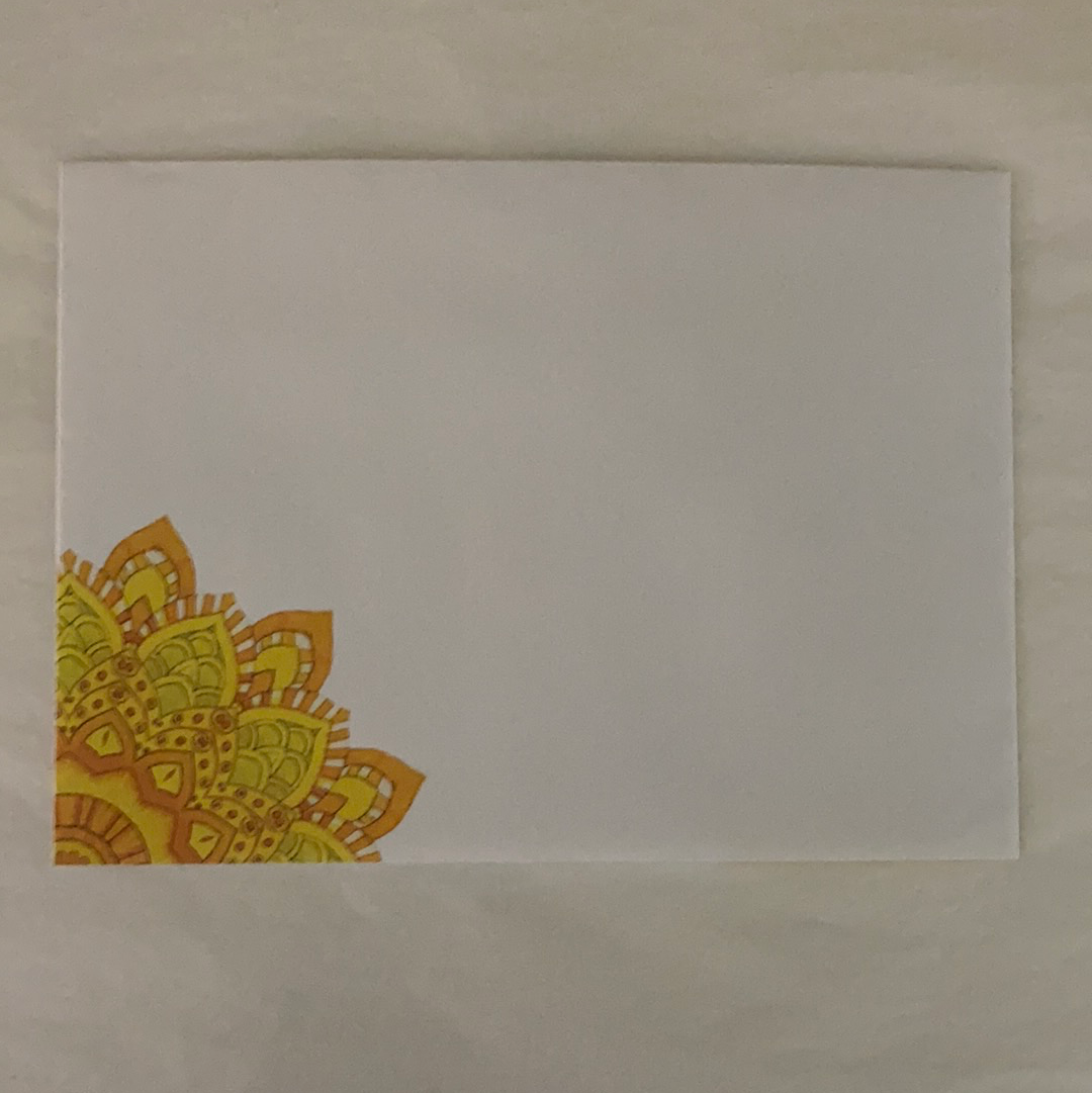 Tangerine Thanks Greeting Cards - 