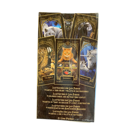 Tarot Familiars - Tarot Familiars deck back cover