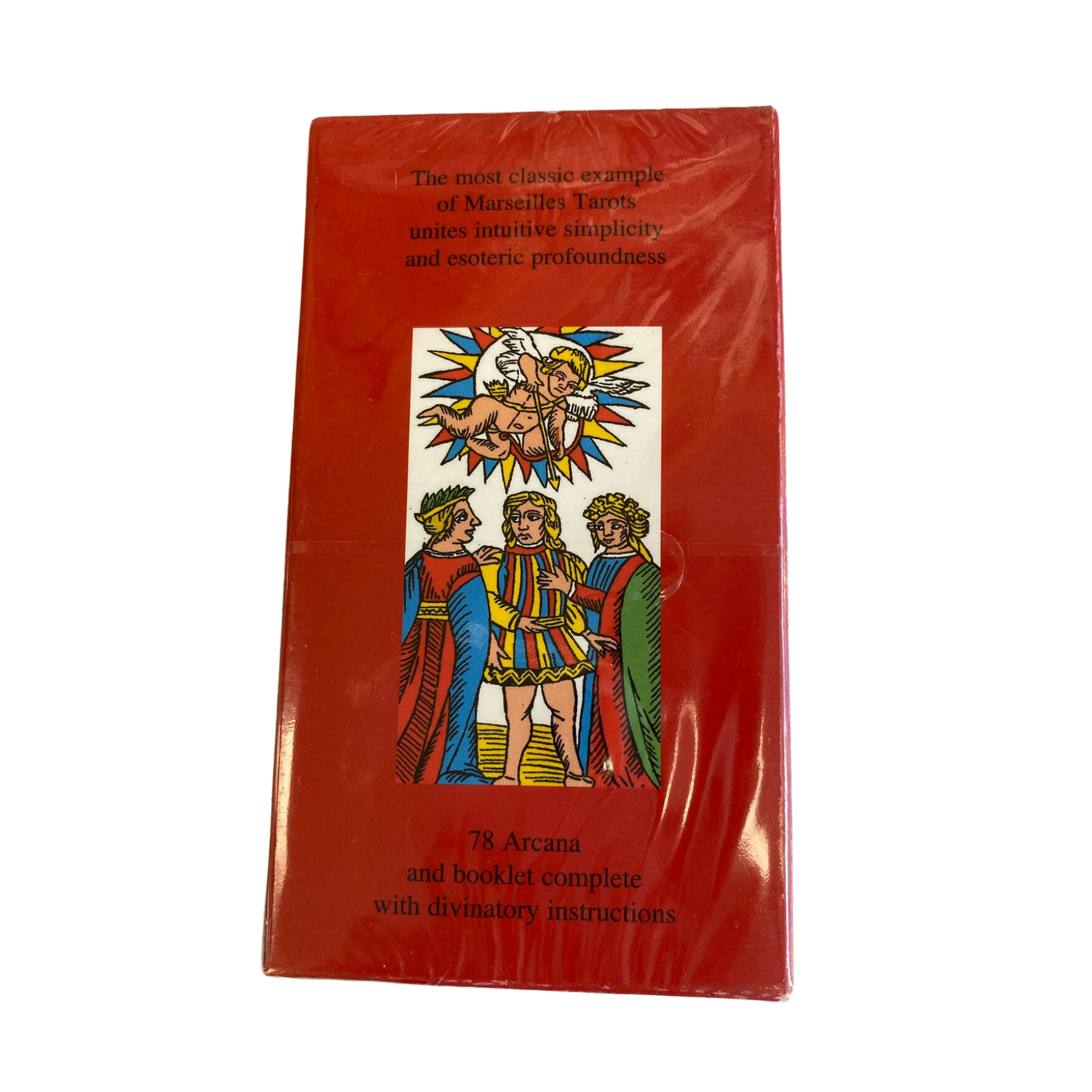 Tarot of Marseille - Tarot of Marseille deck back cover