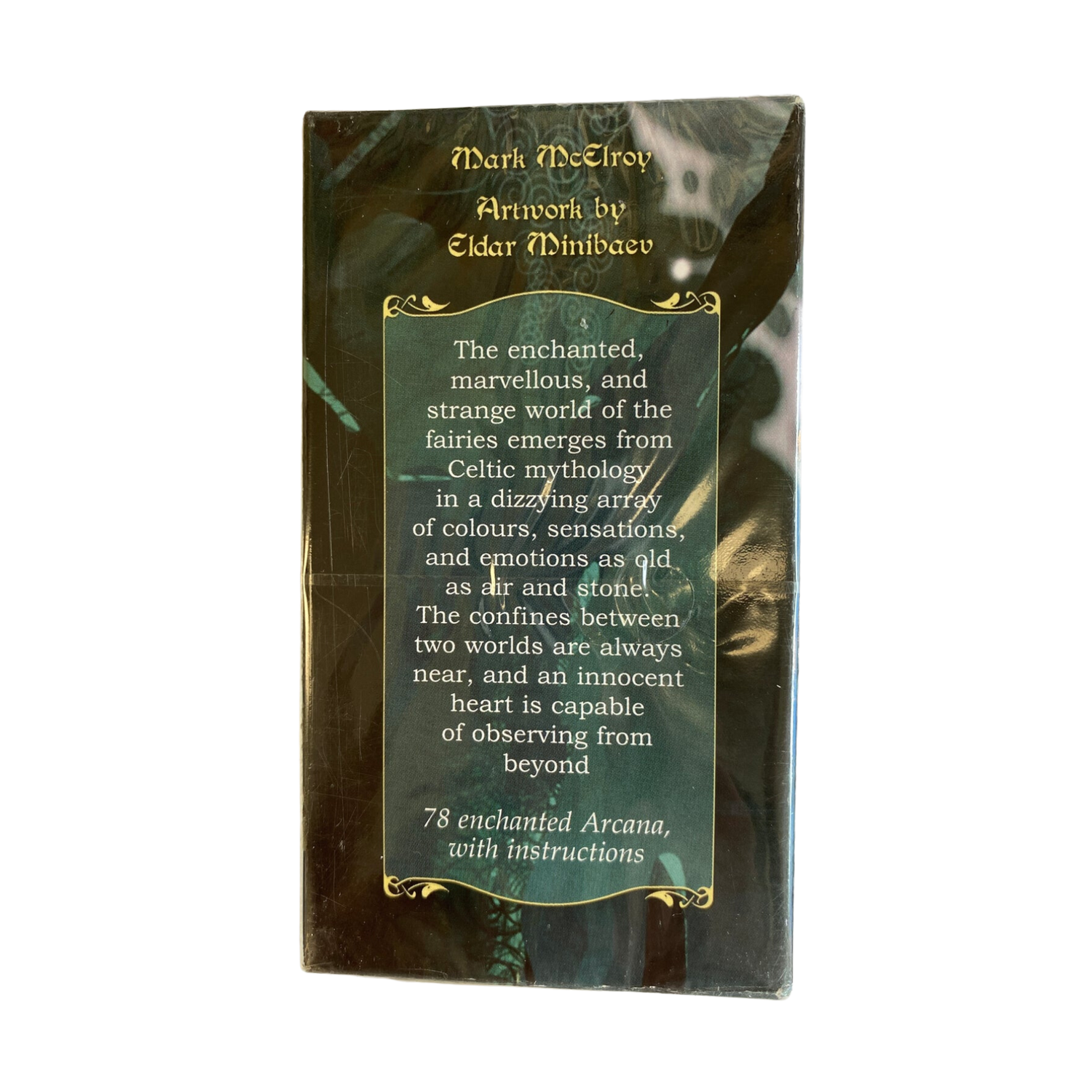 Tarot of the Celtic Fairies - Tarot of the Celtic Fairies deck back cover