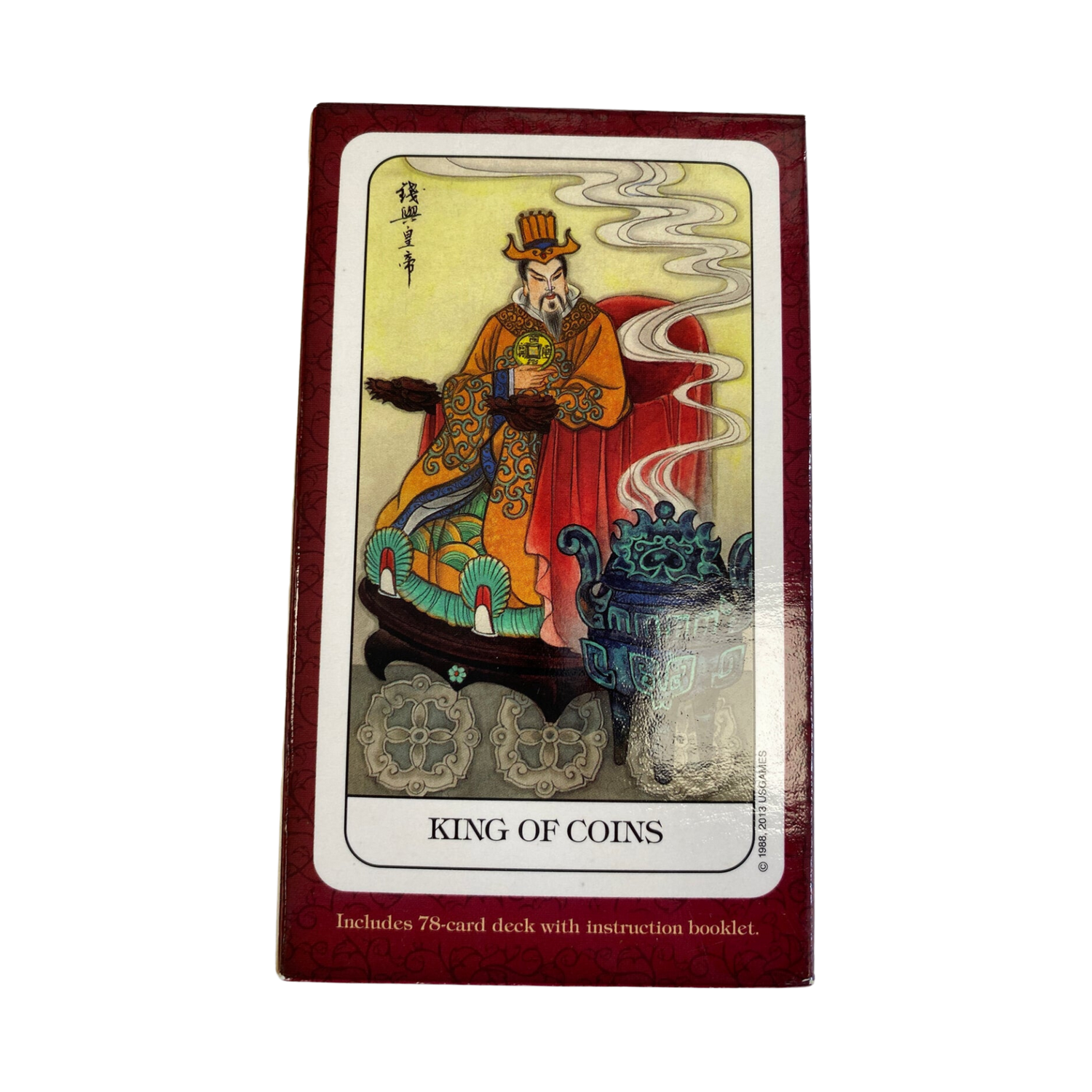 The Chinese Tarot - The Chinese Tarot deck back cover