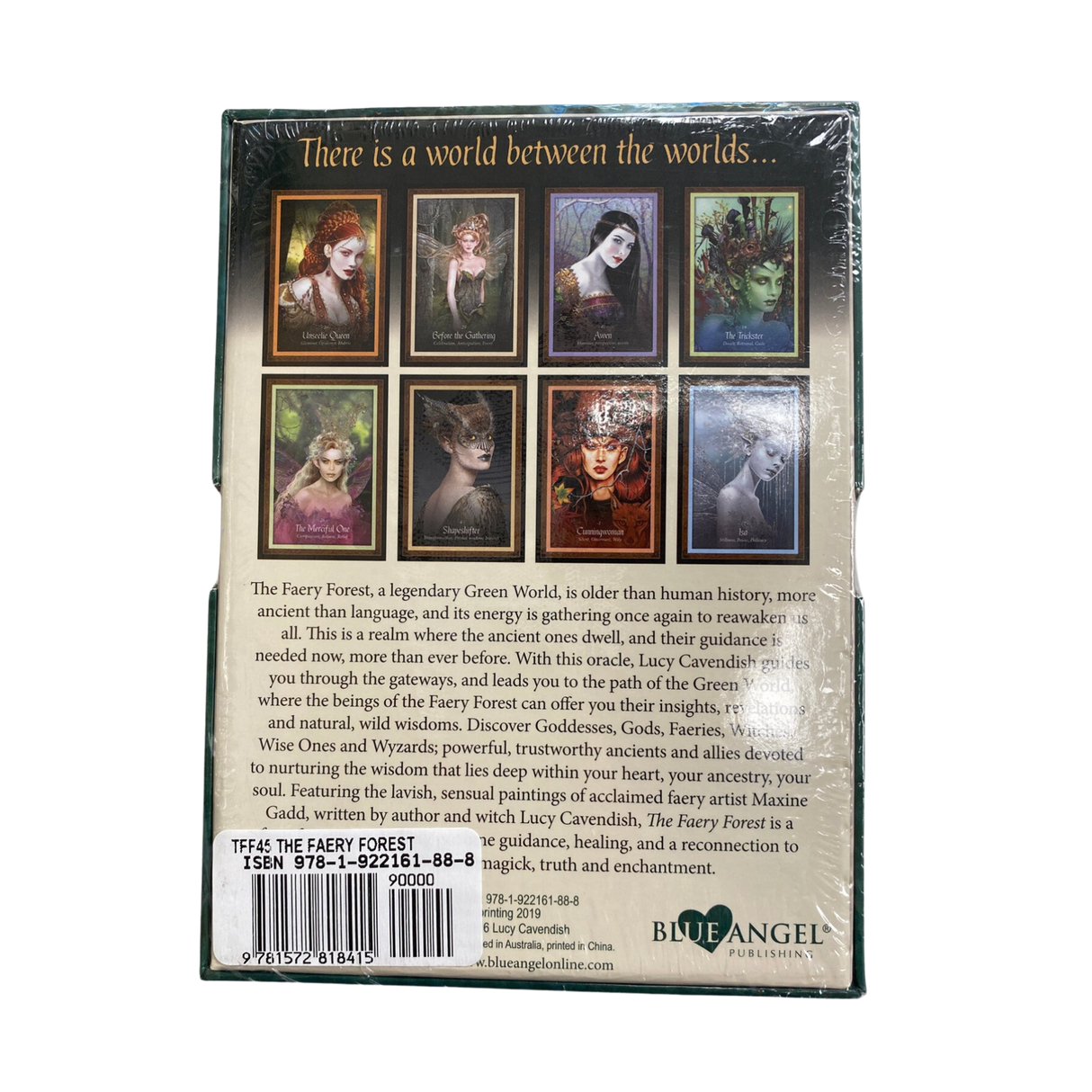 The Faery Forest Oracle - The Faery Forest Oracle deck back cover