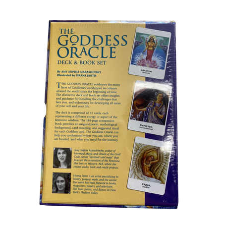The Goddess Oracle - The Goddess Oracle back cover