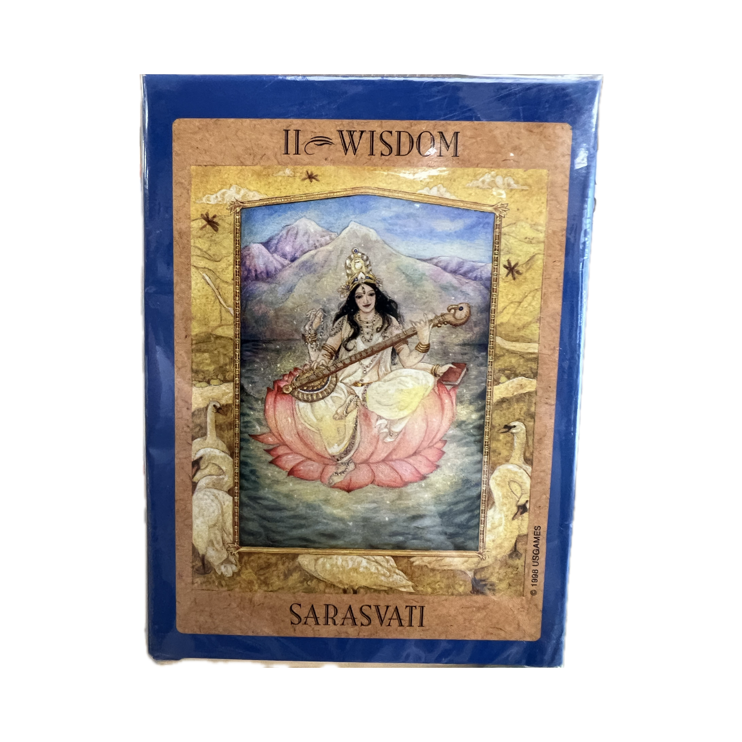 The Goddess Tarot - The Goddess Tarot deck back cover