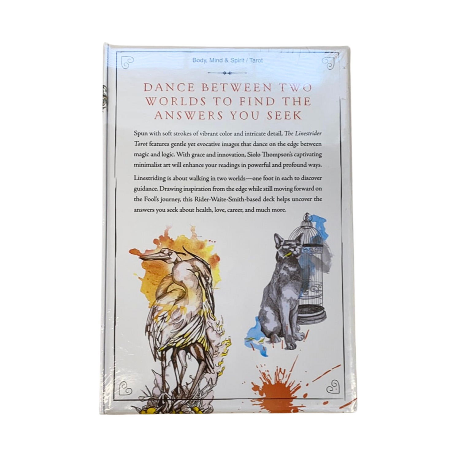 The Linestrider Tarot - The Linestrider Tarot deck back cover