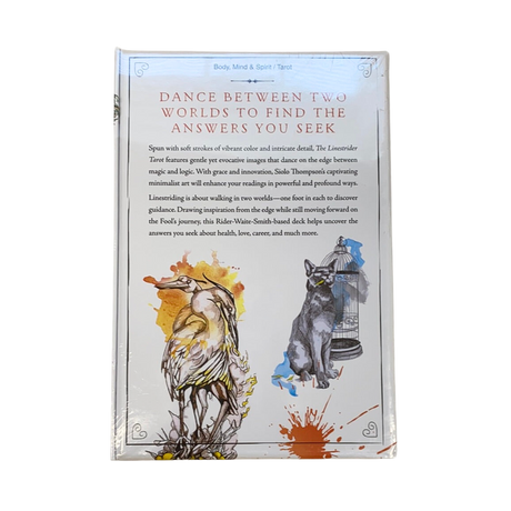 The Linestrider Tarot - The Linestrider Tarot deck back cover