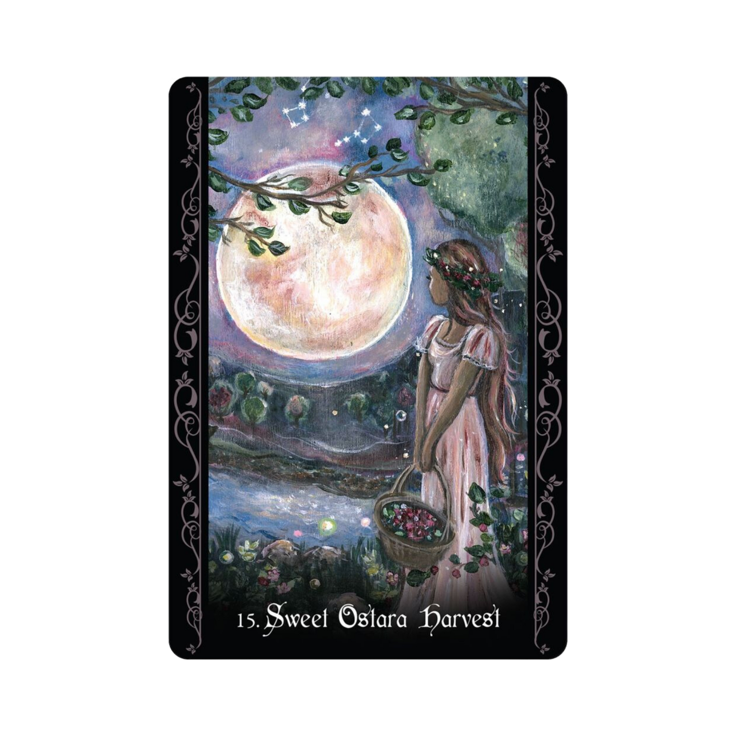 The Solitary Witch Oracle - The Solitary Witch Oracle Card 15 Sweet Oslara Harvest