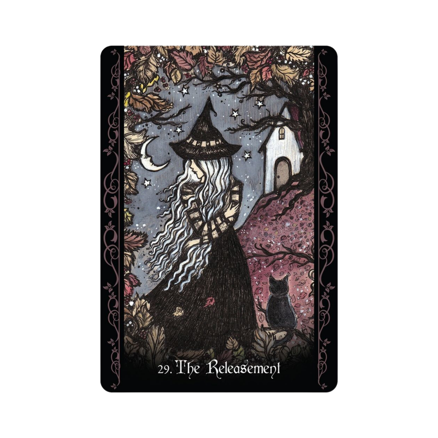 The Solitary Witch Oracle - The Solitary Witch Oracle Card 29 The Releasement