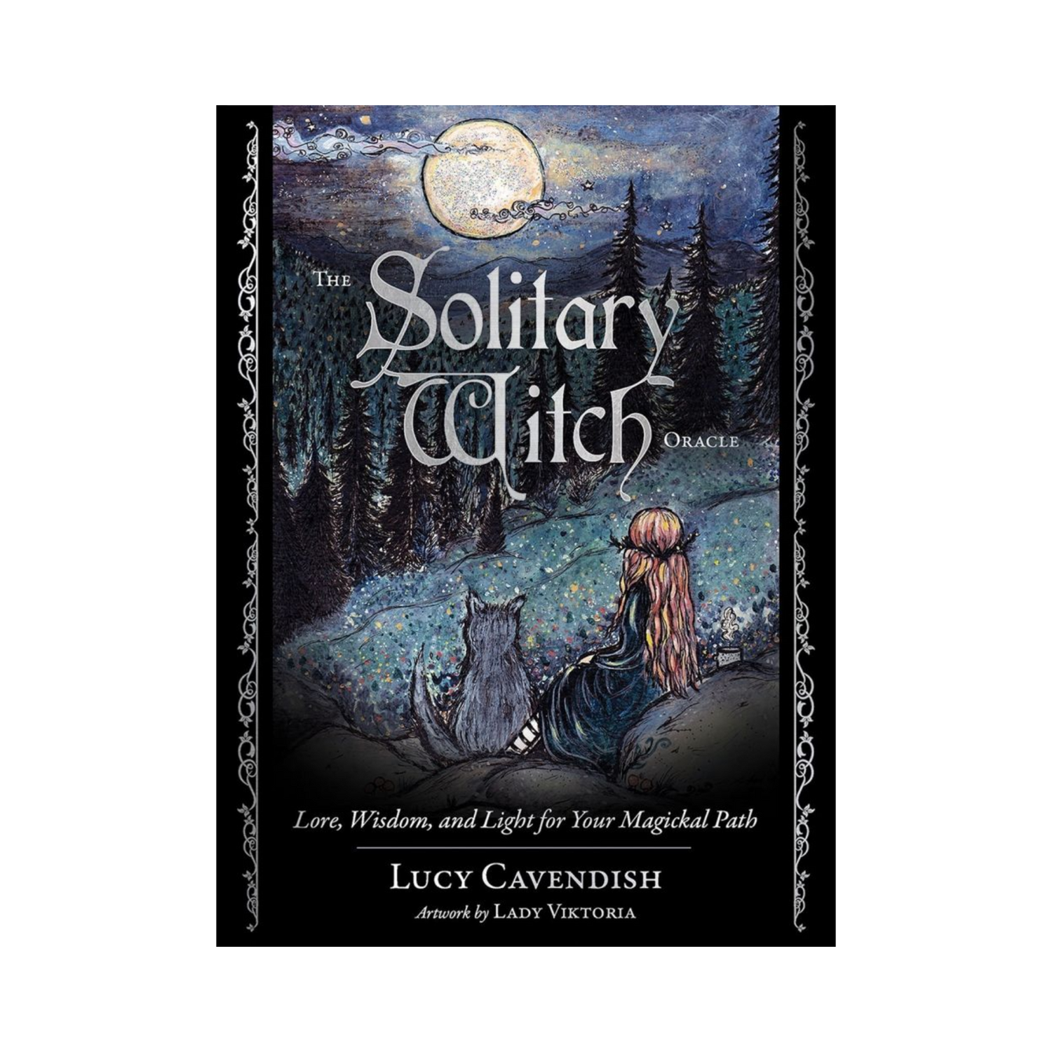 The Solitary Witch Oracle - The Solitary Witch Oracle deck front cover