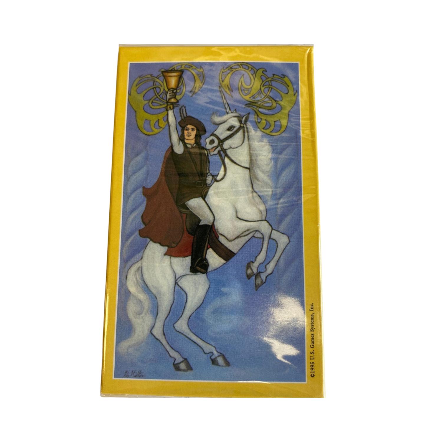 The Unicorn Tarot - The Unicorn Tarot deck back cover