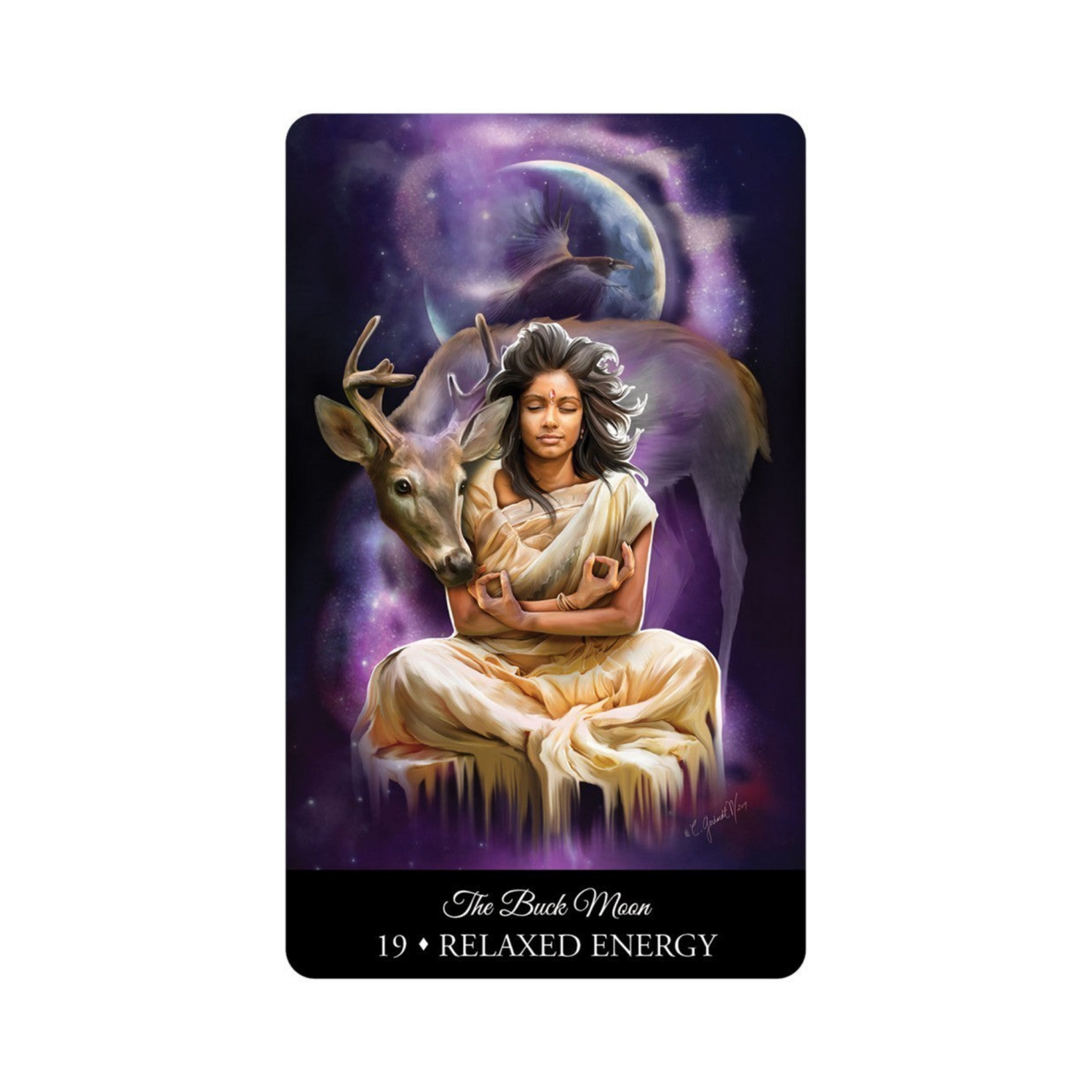 The Witching Hour Oracle - The Witching Hour Oracle card 19 Relaxed Energy