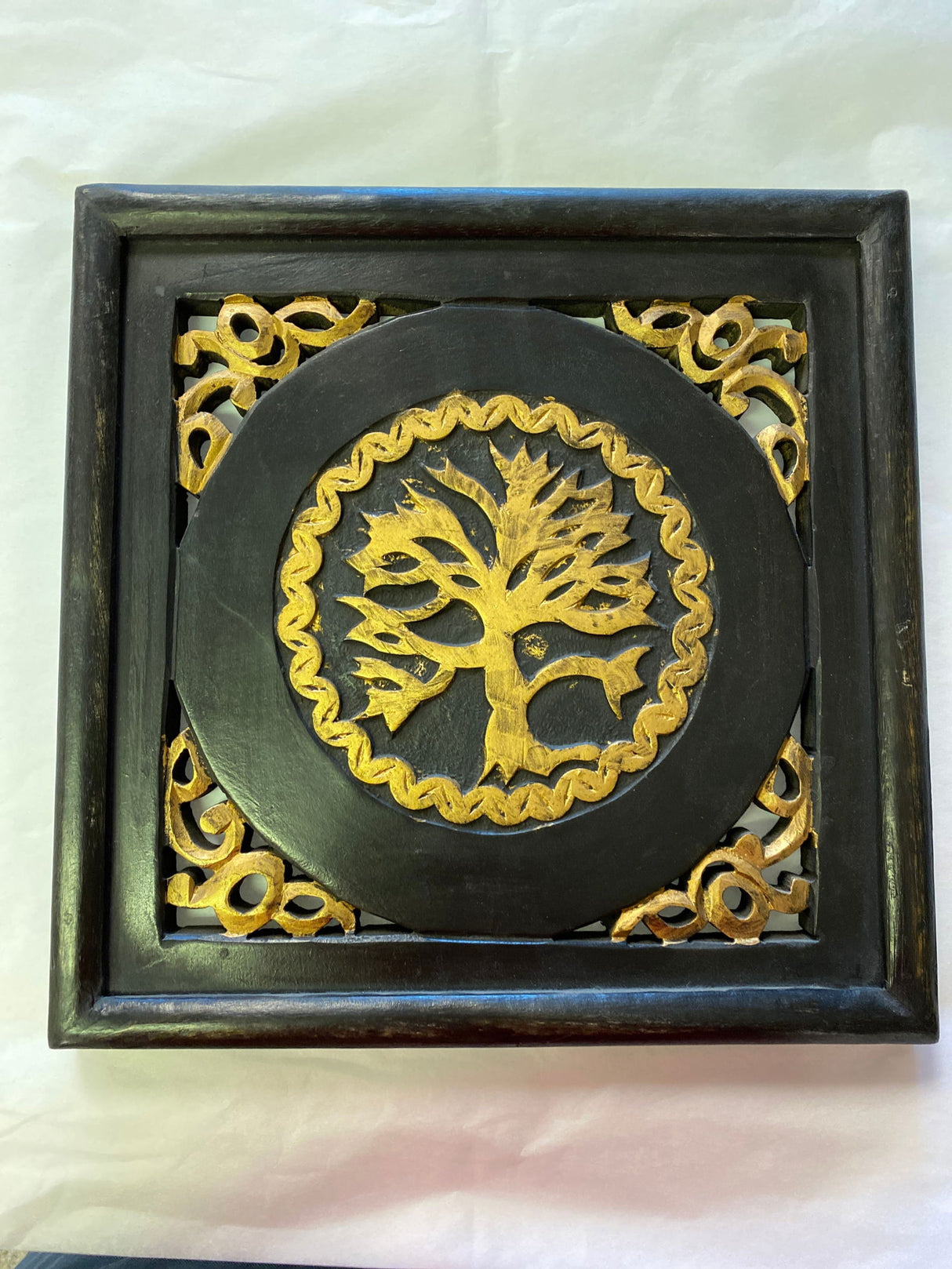 Tree of Life Wood Wall Plaque - 