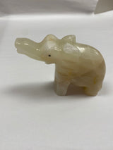 Elephant/Turtle Onyx Animals - 