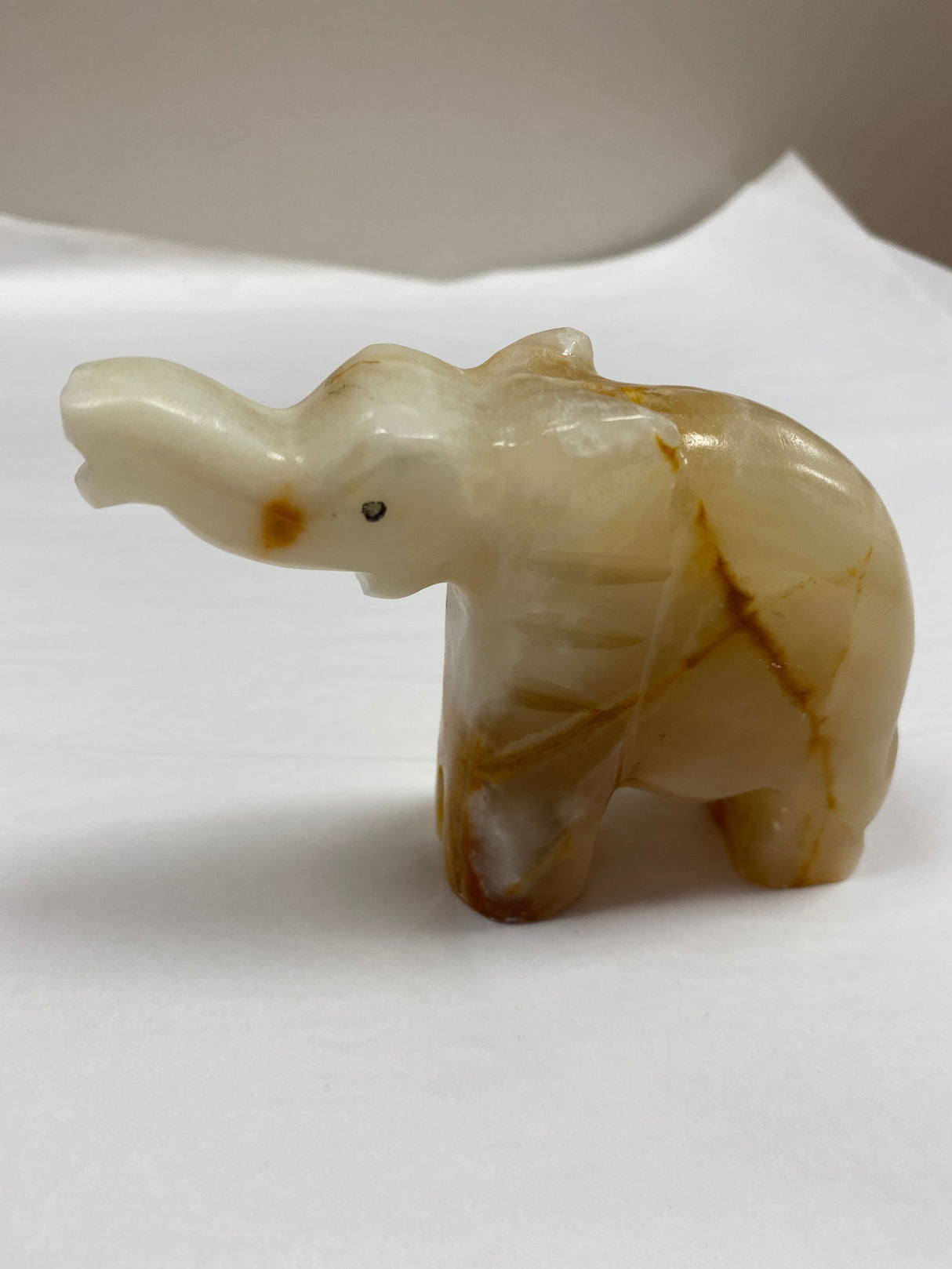 Elephant/Turtle Onyx Animals - 