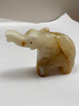 Elephant/Turtle Onyx Animals - 