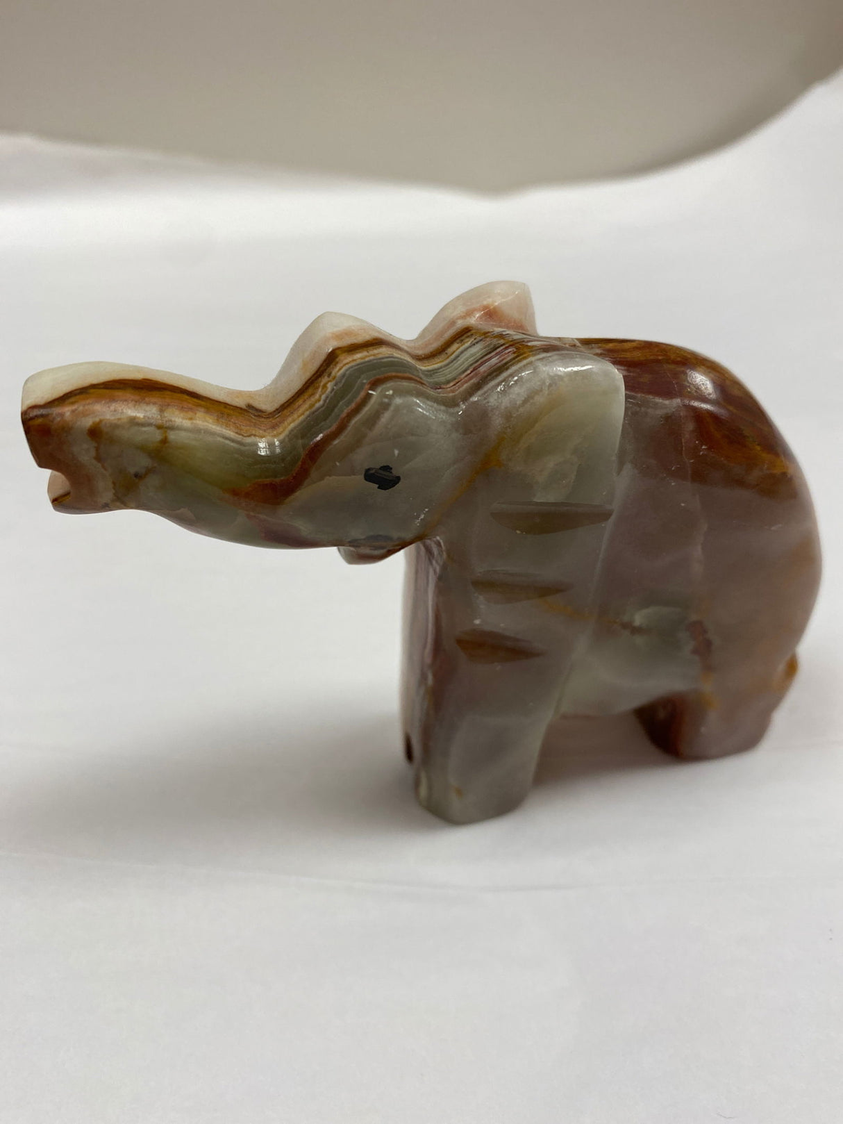 Elephant/Turtle Onyx Animals - 