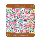 Twin Flame Ascension Oracle - Twin Flame Ascension Oracle Card 11:11 Compassion - Higher-Heart Opening