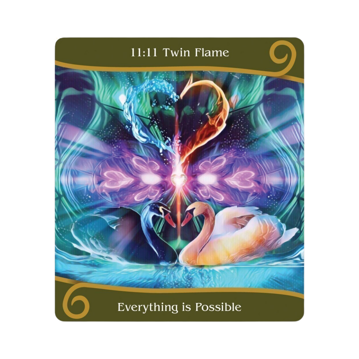 Twin Flame Ascension Oracle - Twin Flame Ascension Oracle Card 11:11 Twin Flame - Everything is Possible