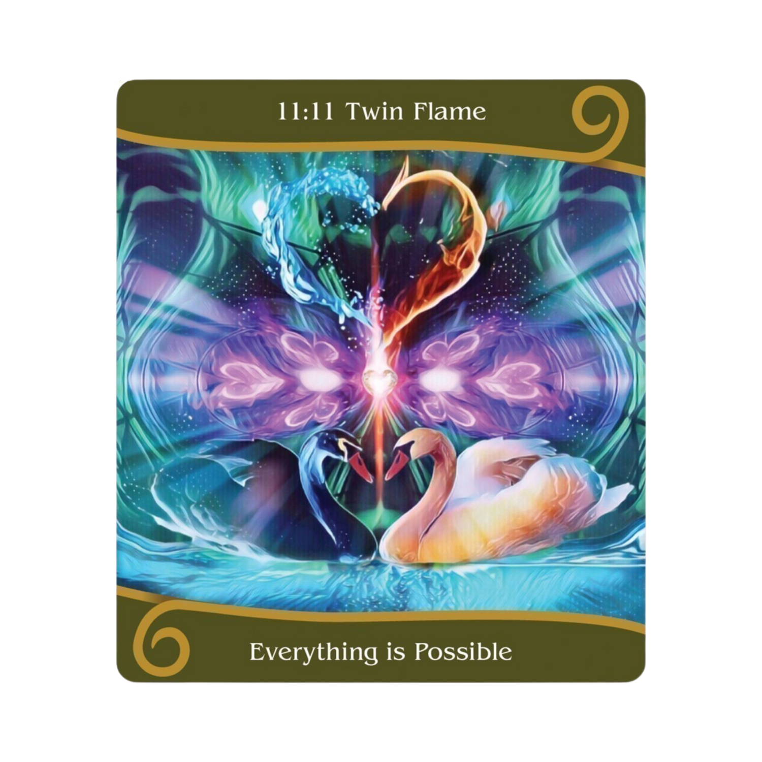 Twin Flame Ascension Oracle - Twin Flame Ascension Oracle Card 11:11 Twin Flame - Everything is Possible